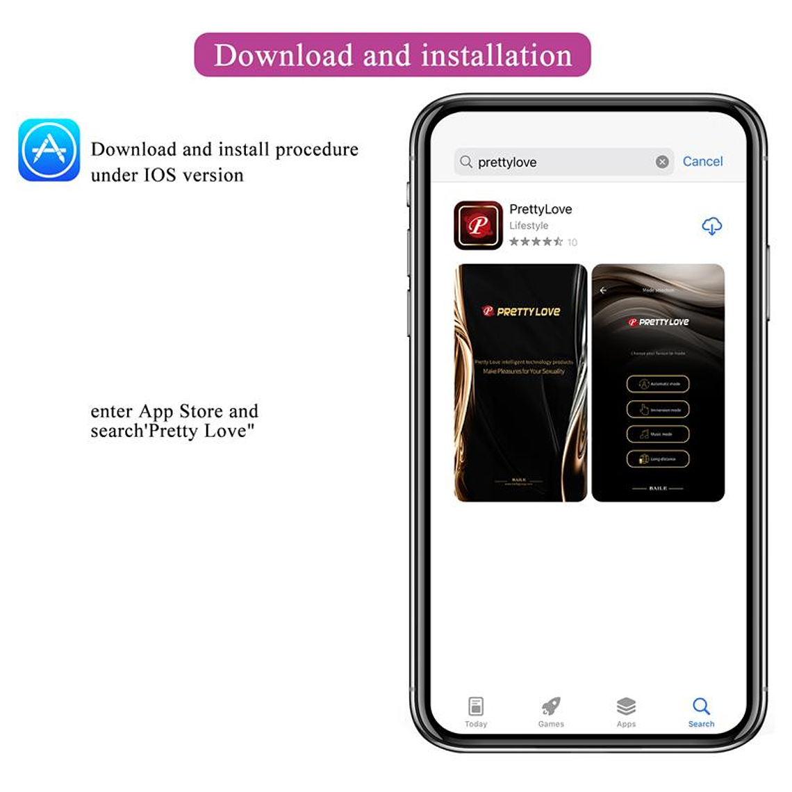 Estimulador Hazelynn Pretty Love con aplicación, 12 modos y motores duales. 12