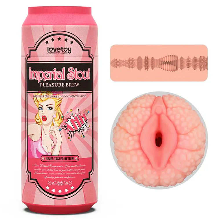 Beer Pleasure Brew Vagina Masturbator TPE 19.8cm 1