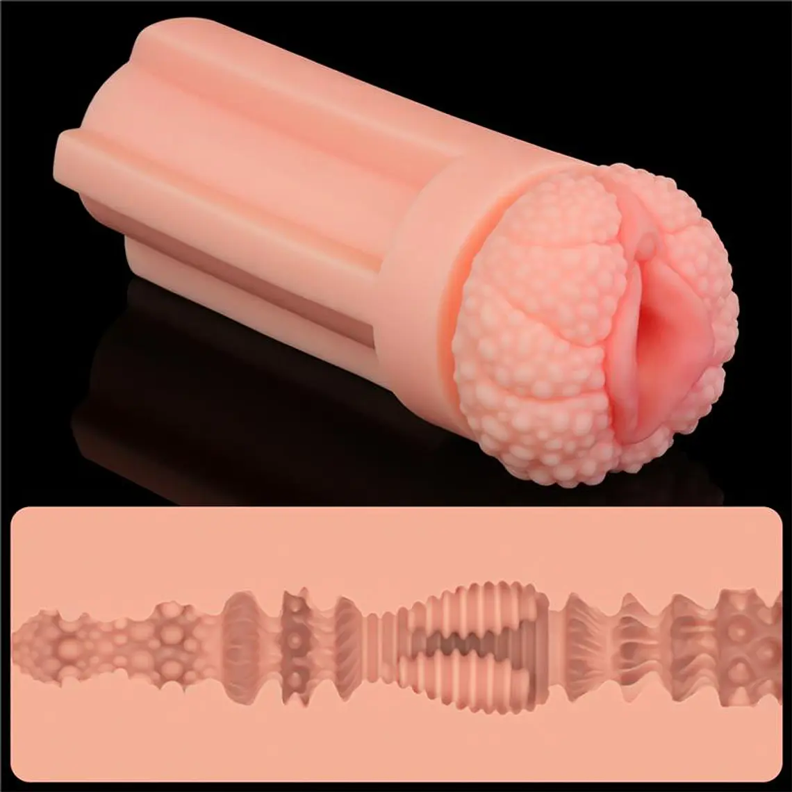 Beer Pleasure Brew Vagina Masturbator TPE 19.8cm 2