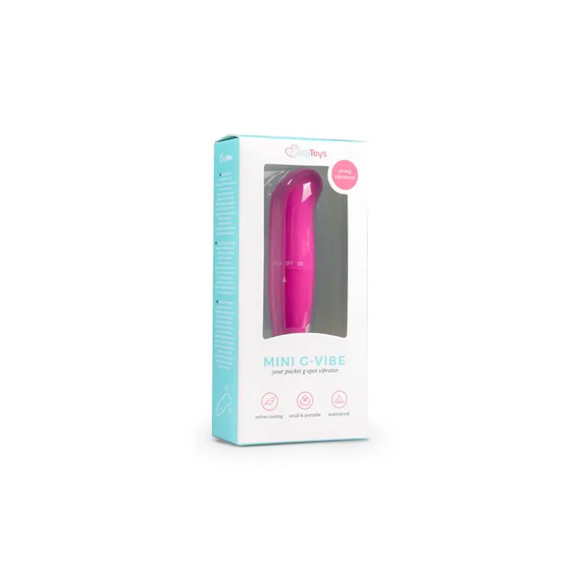 Mini G-Spot Vibrator, Pink, 11.8cm, Waterproof 5