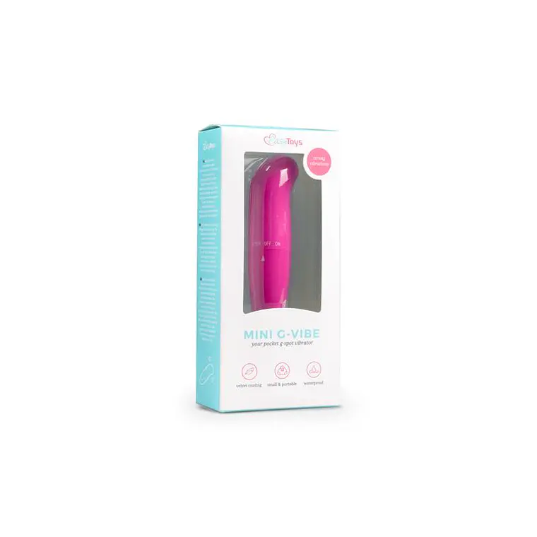 Mini G-Spot Vibrator, Pink, 11.8cm, Waterproof 5