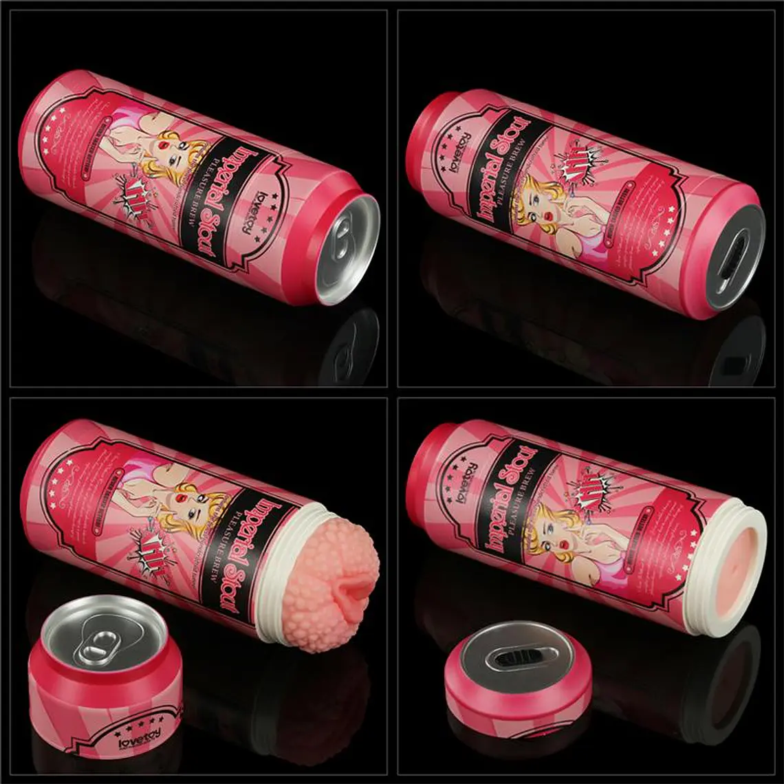 Beer Pleasure Brew Vagina Masturbator TPE 19.8cm 7