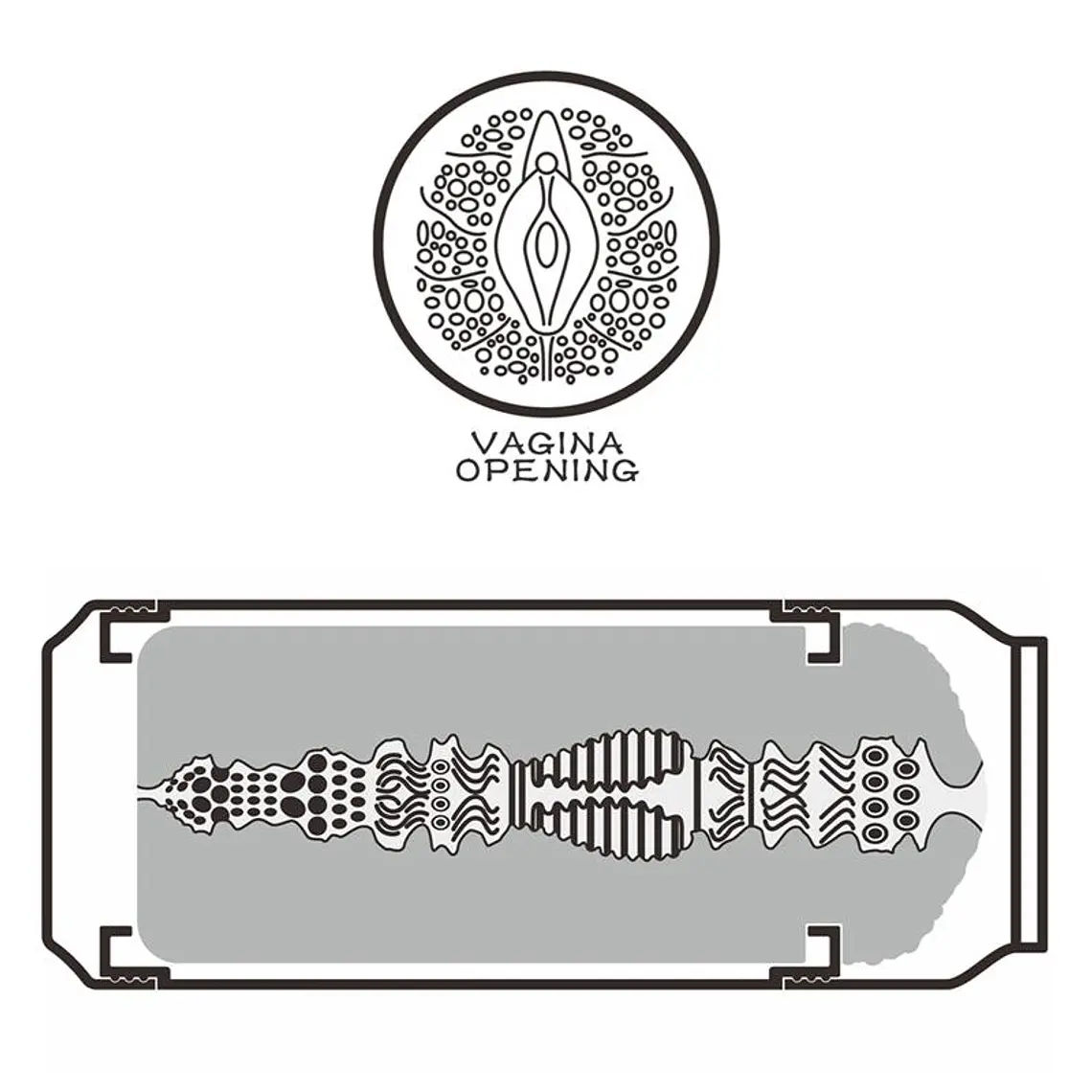 Beer Pleasure Brew Vagina Masturbator TPE 19.8cm 9