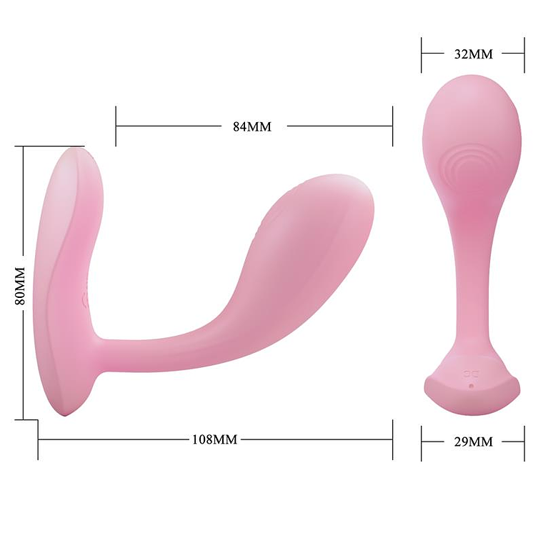 Baird Pretty Love Vibrator with Remote Control and App, 12 Modes 18