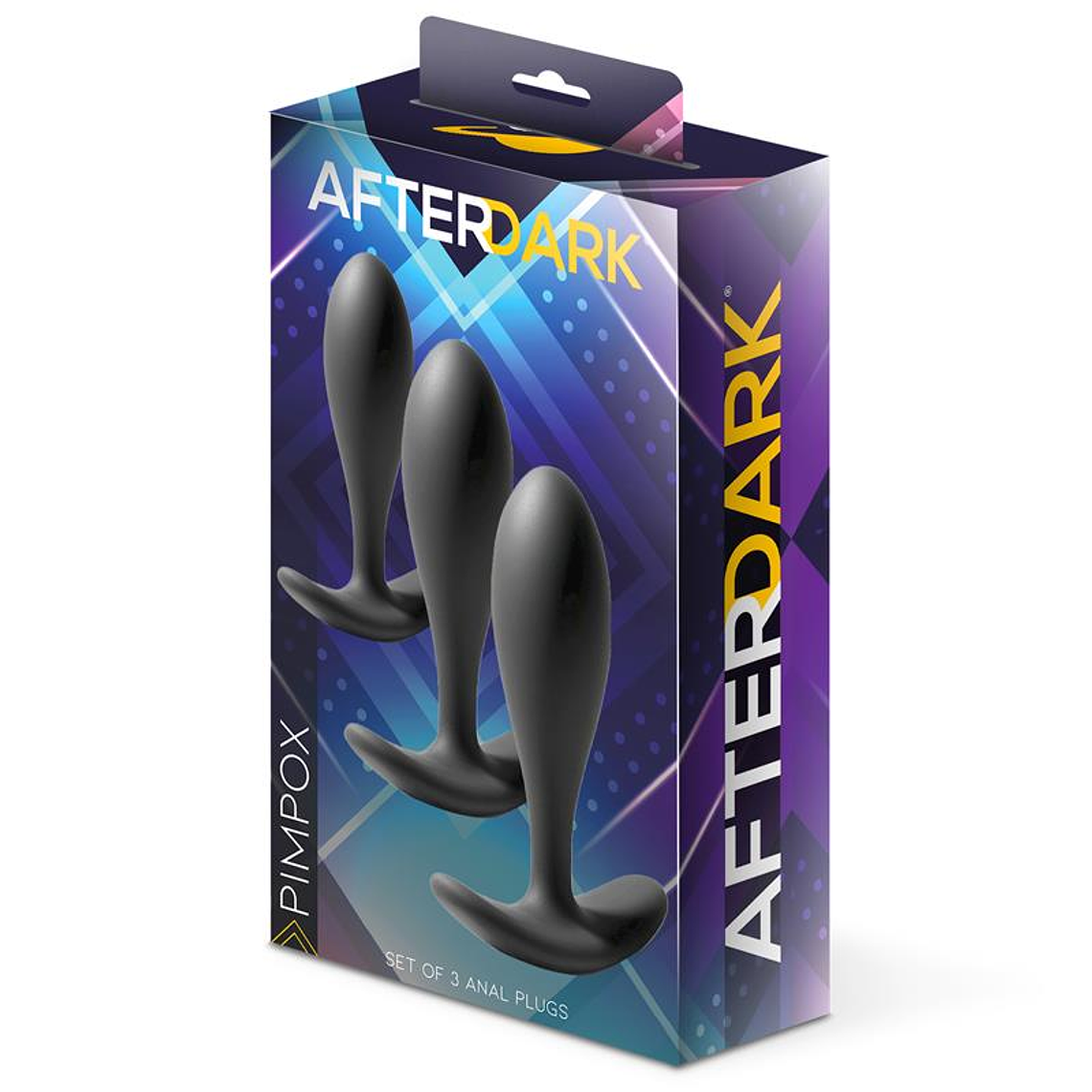 Pimpox Set of 3 Anal Plugs 4