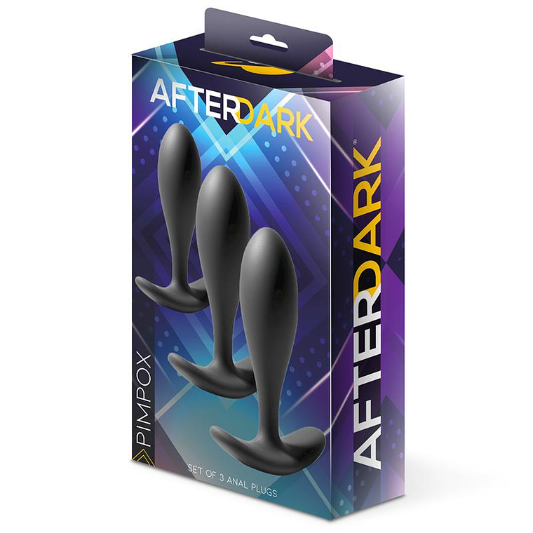 Pimpox Set of 3 Anal Plugs 4