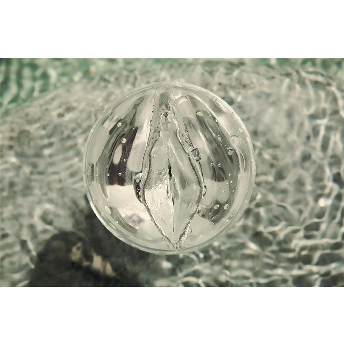 Fleshlight Ice Lady Crystal Transparent Vaginal Masturbator 4