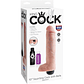 Dildo que Ejacula King Cock Squirter 25cm | Com Bulbo e Líquido - Thumbnail 7