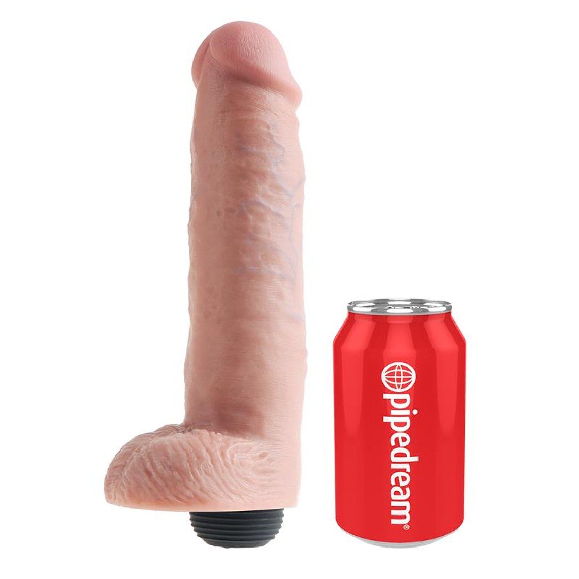 Dildo que Ejacula King Cock Squirter 25cm | Com Bulbo e Líquido 4