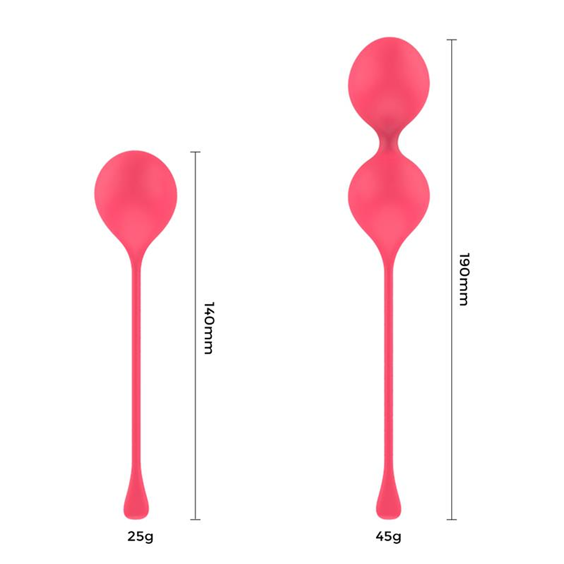 Bolas Kegel Duplas Adalet Spheres | 25g e 45g Silicone 6