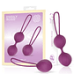 Bolas Kegel Silicone Engily Ross Kelly | Dupla e Individual Roxo - vignette 1