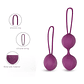 Bolas Kegel Silicone Engily Ross Kelly | Dupla e Individual Roxo - vignette 4