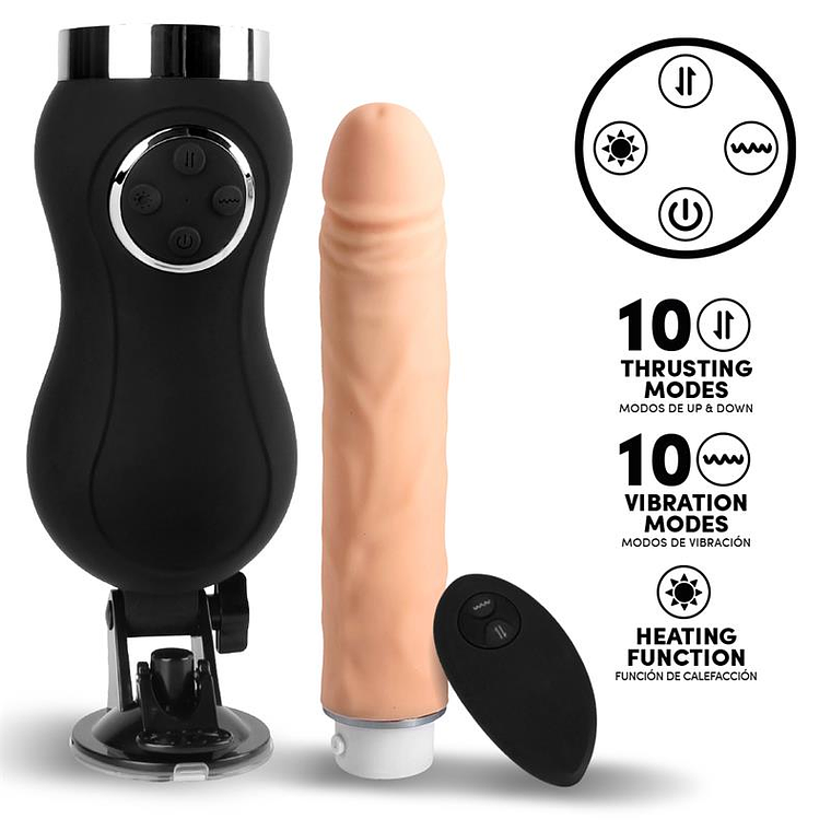 Máquina sexual BDSM Intoyou | 10 pulsos, 10 vibraciones, calentamiento 2