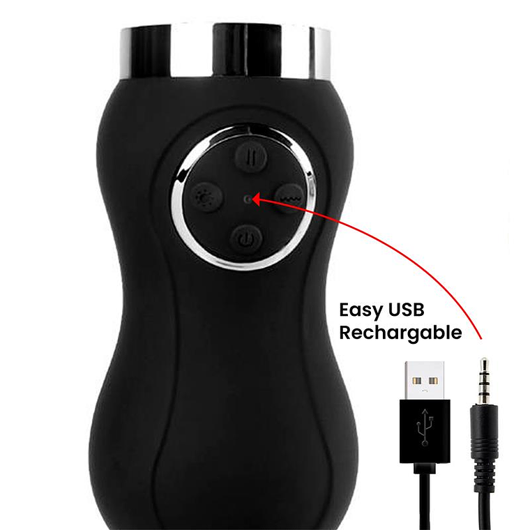 Máquina sexual BDSM Intoyou | 10 pulsos, 10 vibraciones, calentamiento 5