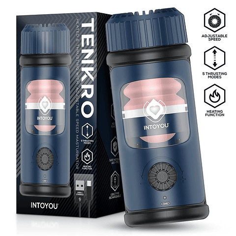 Masturbador Automático com Aquecimento Intoyou Tenkro | 5 Funções USB-C