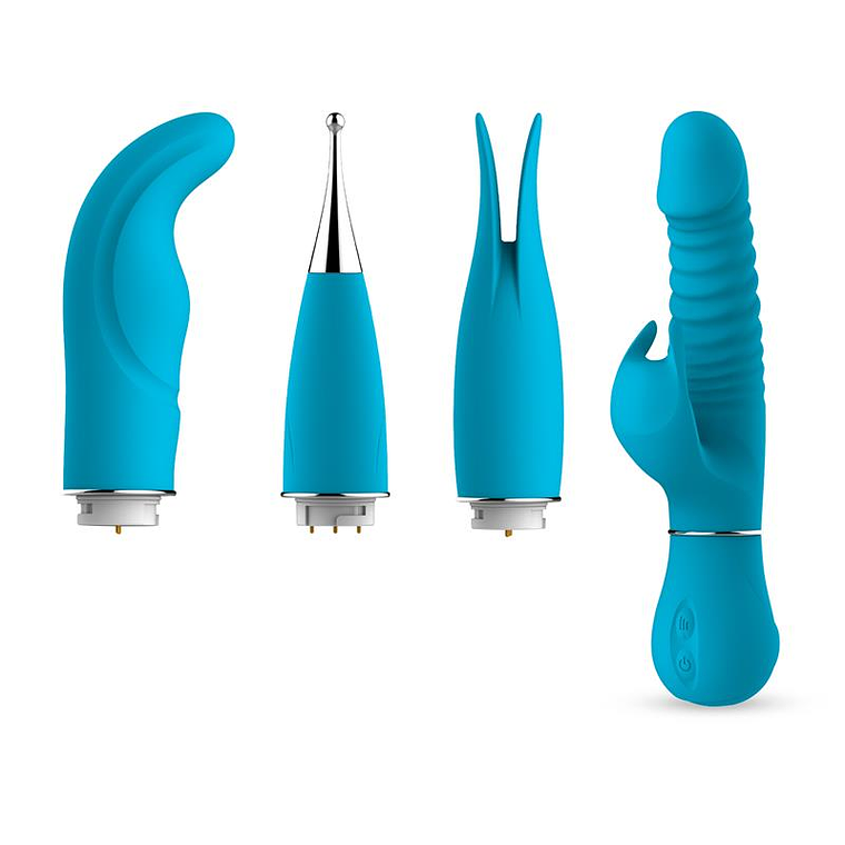 Vibrador com Partes Intercambiáveis Eivian | 4 Peças 2