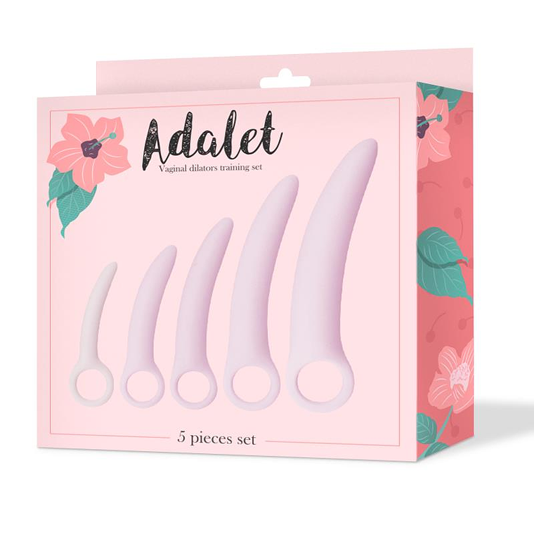 Dilatadores Vaginais Adalet | 5 Tamanhos S a XXL Silicone 3