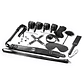 Kit Bondage Iniciante 11 Peças | Algemas Venda Flogger e Mais - thumbnail 4