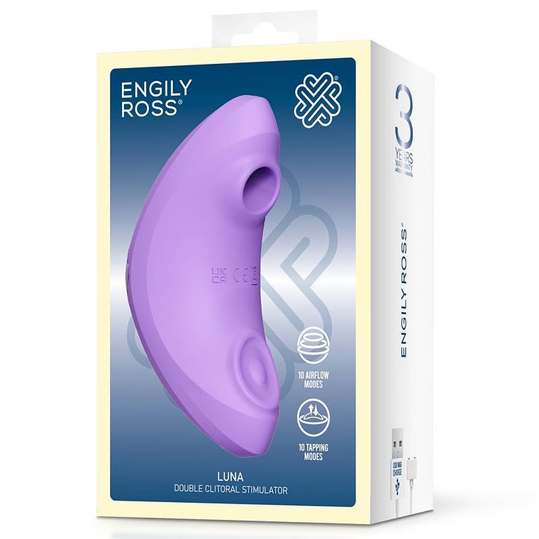 Engily Ross Luna Dual Action Stimulator | 10 Suction + 10 Pulsation 11