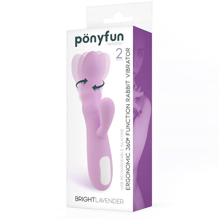 Vibrador com Rotação Ünihörn Brightlavender | 10+4 Modos 360º 2