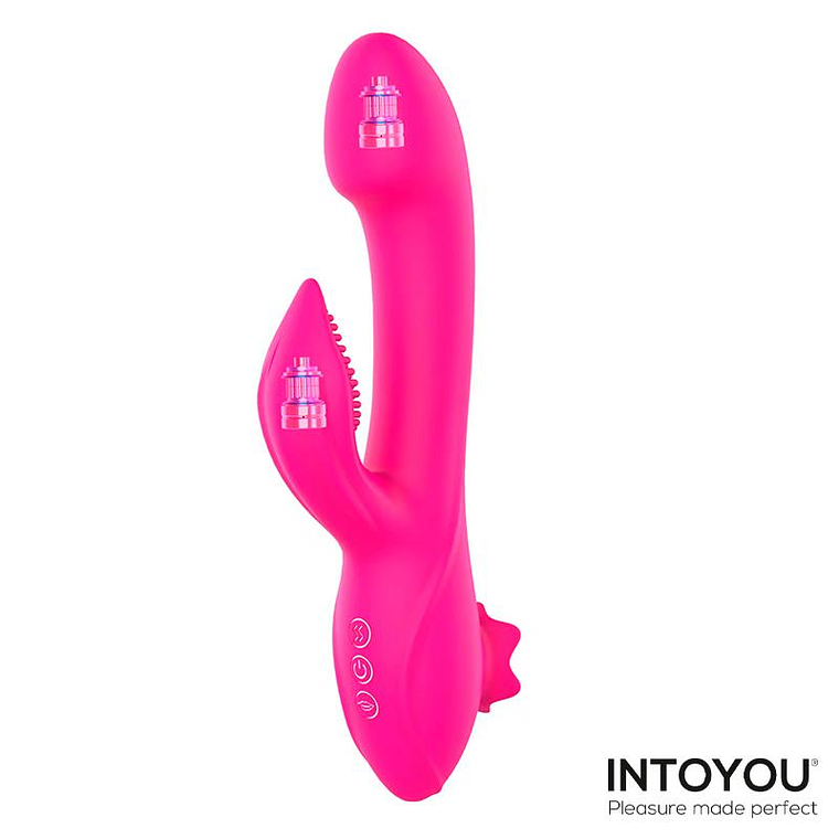 3-in-1 Vibrator Magnoliapink | Suction Vibration + Stimulator IPX7 7