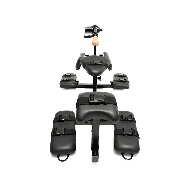 Paliçada Bondage Horizontal com Sex Machine | Ajustável Aço 7
