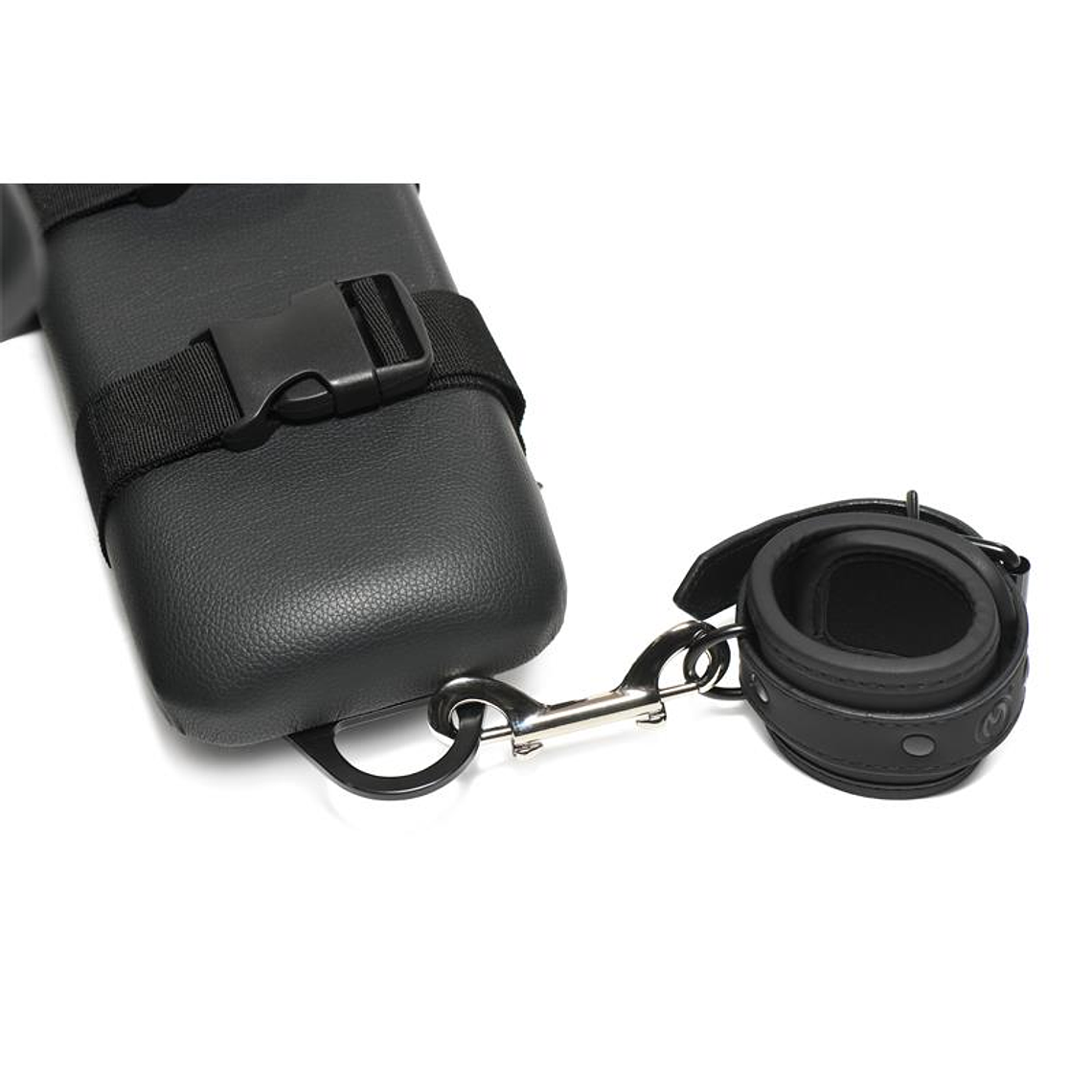 Paliçada Bondage Horizontal com Sex Machine | Ajustável Aço 18