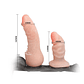 Harnais de double pénétration Flesh | Godemiché externe de 16,5 cm et godemiché interne de 11 cm - vignette 6