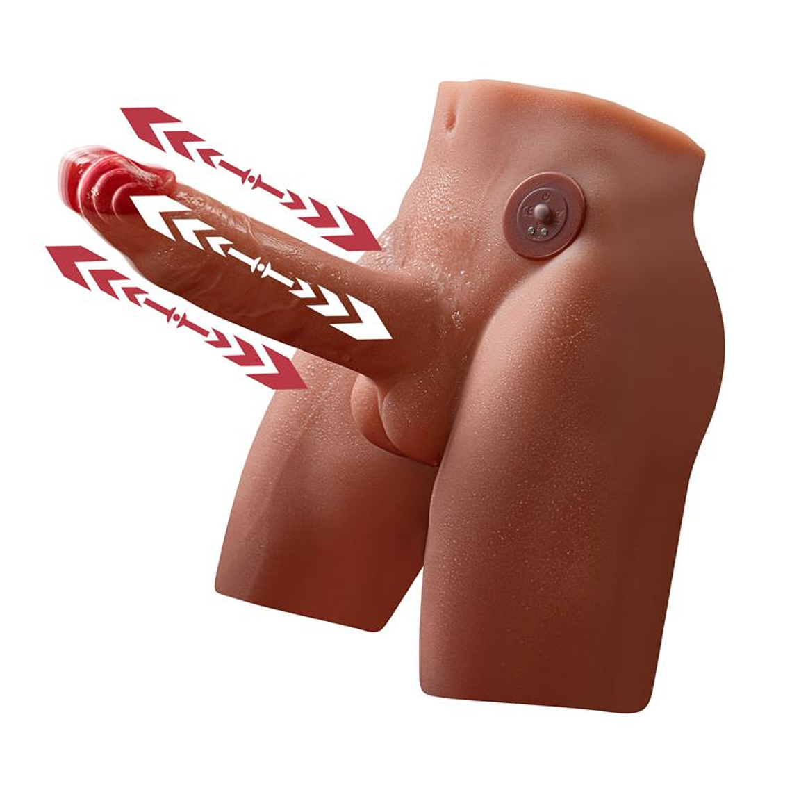 Torso Masturbador Realista Jason | 4.1kg com Impulso e Vibração 4