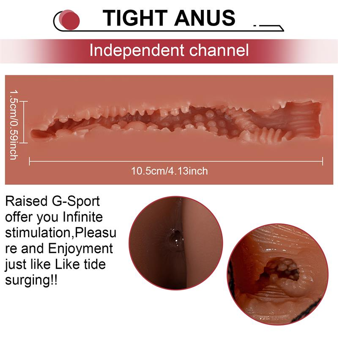 Torso Masturbador Realista Jason | 4.1kg com Impulso e Vibração 5
