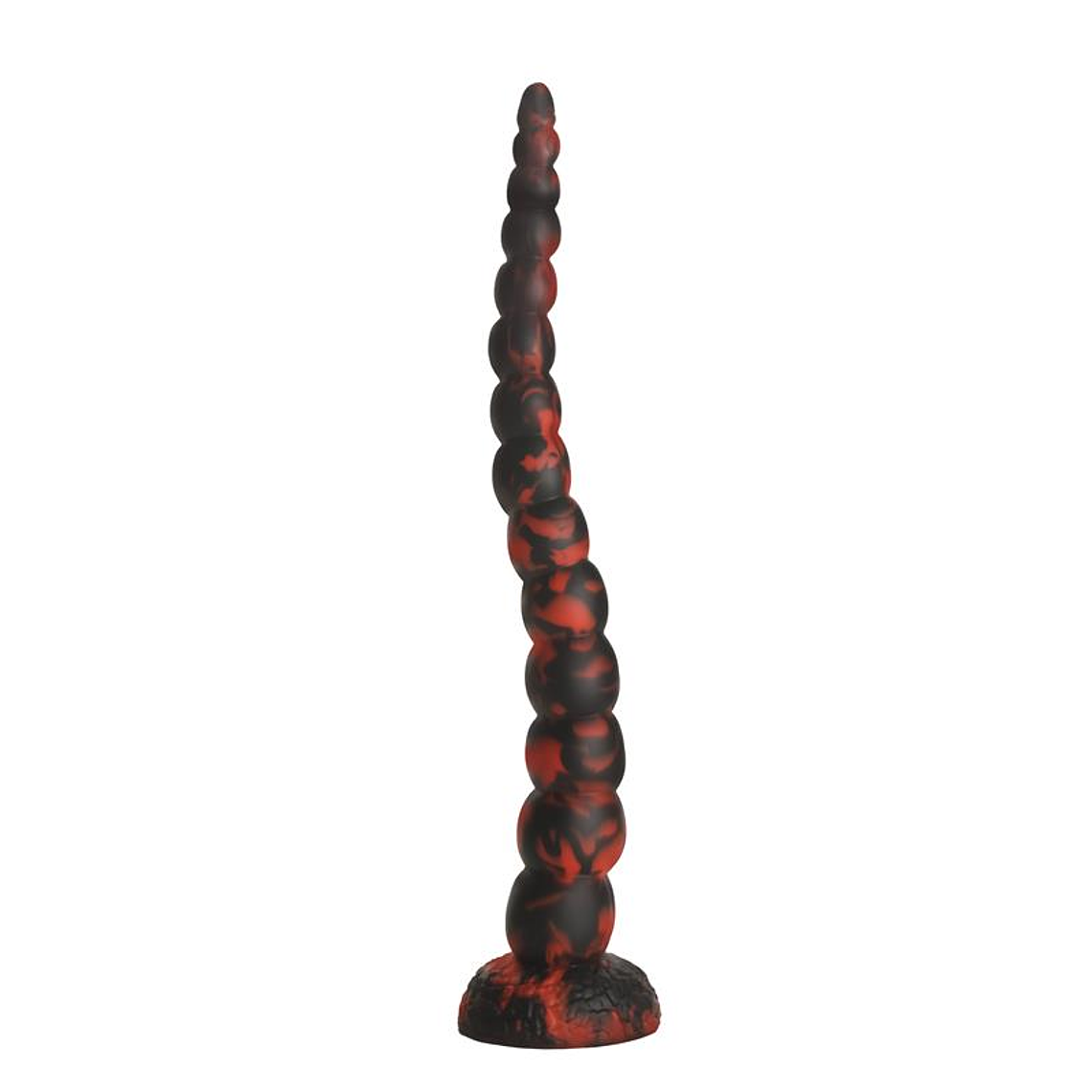 Dildo Cauda de Escorpião Stinger | 37cm Silicone Vermelho Preto 1
