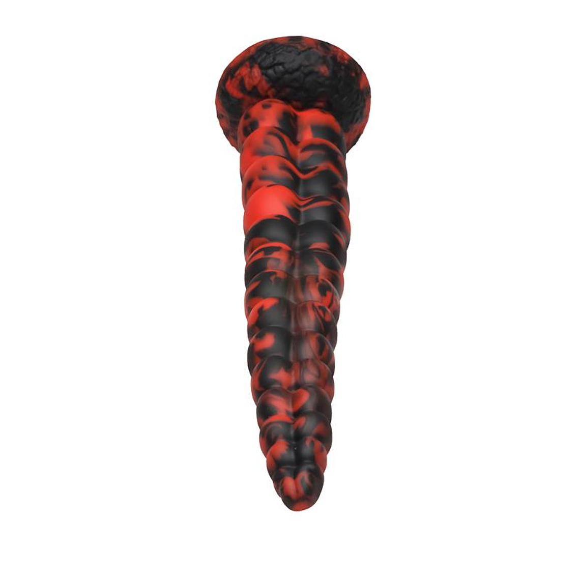 Dildo Cauda de Escorpião Stinger | 37cm Silicone Vermelho Preto 4