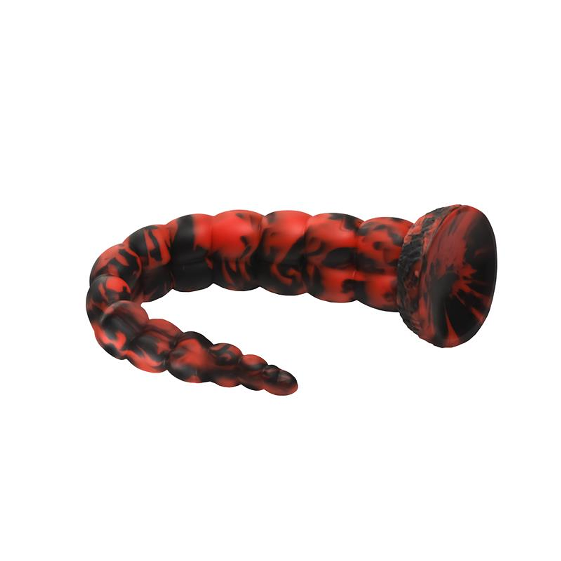 Dildo Cauda de Escorpião Stinger | 37cm Silicone Vermelho Preto 6