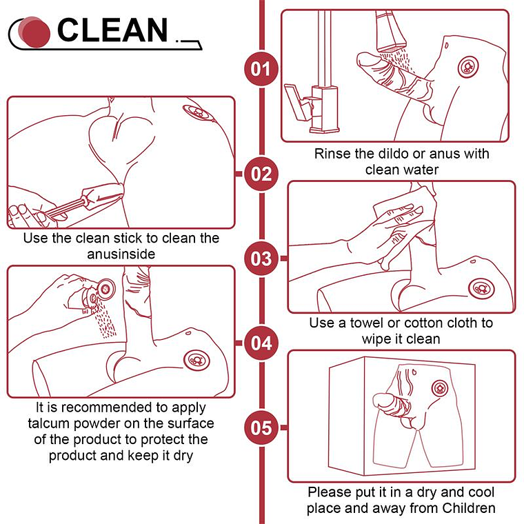 Torso Masturbador Realista Jason | 4.1kg com Impulso e Vibração 11