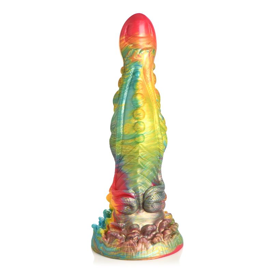 Dildo Sereio Arco-Íris Majestic Merman | 26cm Silicone 2