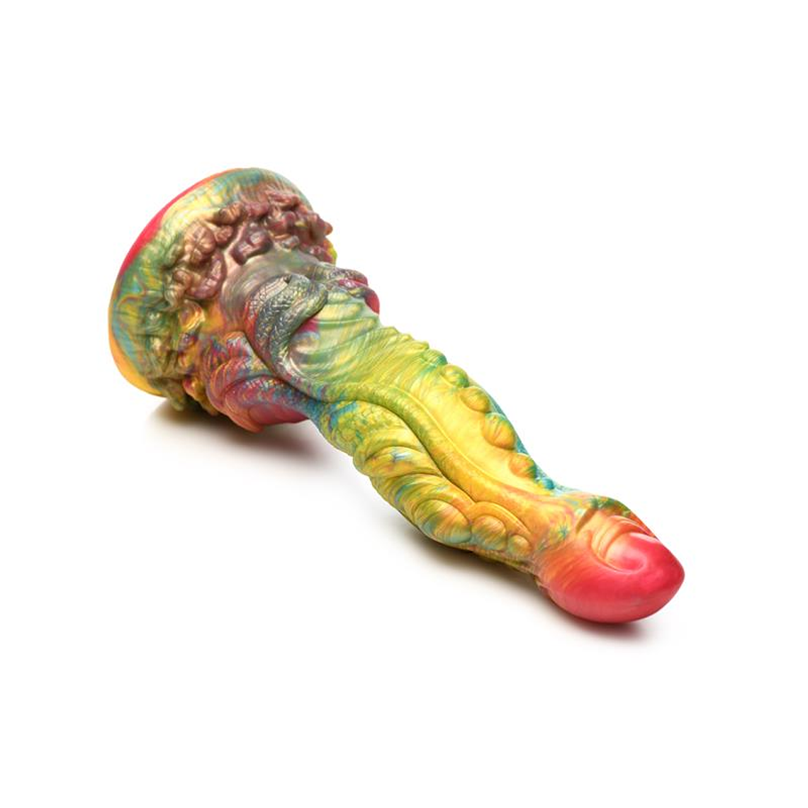 Dildo Sereio Arco-Íris Majestic Merman | 26cm Silicone 5