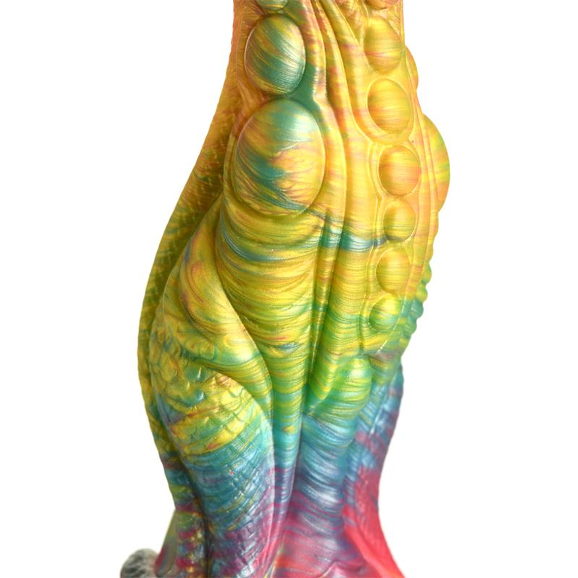 Dildo Sereio Arco-Íris Majestic Merman | 26cm Silicone 6