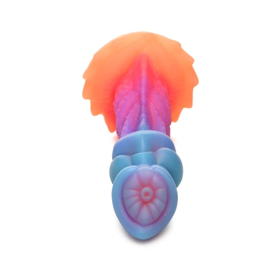 Dildo Monstro Marinho Brilhante | Silicone com Glitter 19cm 6