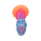 Dildo Monstro Marinho Brilhante | Silicone com Glitter 19cm - Thumbnail 6
