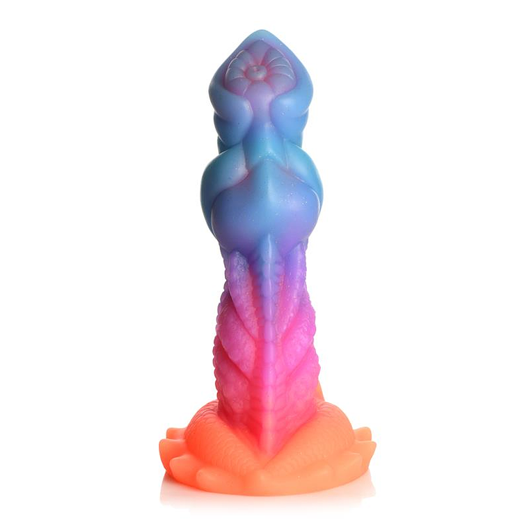 Dildo Monstro Marinho Brilhante | Silicone com Glitter 19cm 7