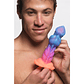 Dildo Monstro Marinho Brilhante | Silicone com Glitter 19cm - Thumbnail 9