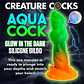 Dildo Monstro Marinho Brilhante | Silicone com Glitter 19cm - Thumbnail 10