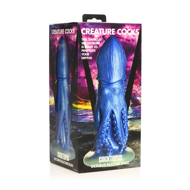 Dildo Polvo Cocktopus | Silicone Tentáculos Ventosa 21,3cm 19