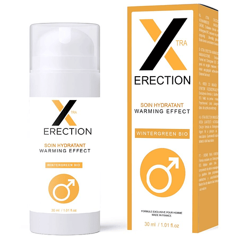 Creme para Ereção RUF X Erection | Efeito Calor 40ml Ação Rápida