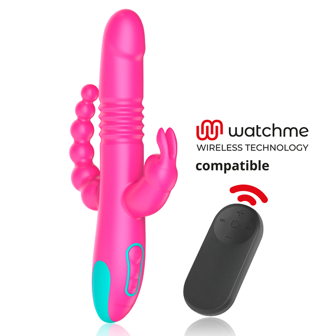 Happy Crazy Donald Triple Stimulation Vibrator | Anal, G-Spot, Clitoral + Clock 1