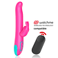 Vibrador Rabbit com Rotação HAPPY LOKY Pluto | 10 Vibrações + Relógio - Thumbnail 1