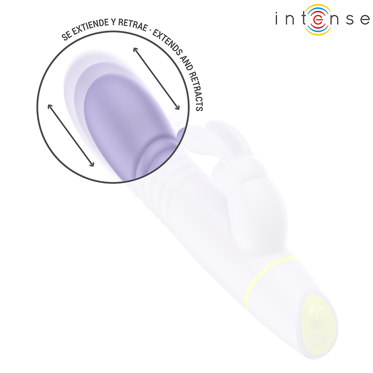 Vibrador Rabbit com Impulso INTENSE Helen | 5 Vibrações Recarregável 3