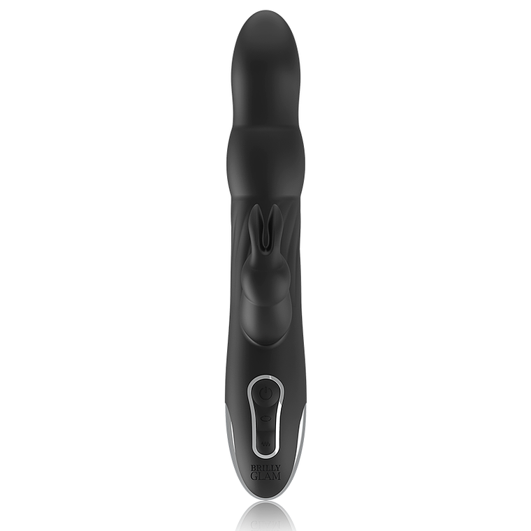 Vibrador Rabbit com Rotação BRILLY GLAM MOEBIUS | 10+4 WatchMe 4