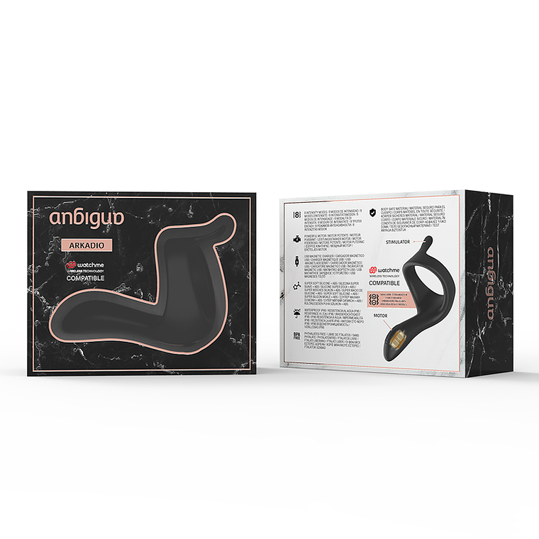 ANBIGUO ARKADIO Glans Stimulator | 8 WatchMe IPX5 Modes 12