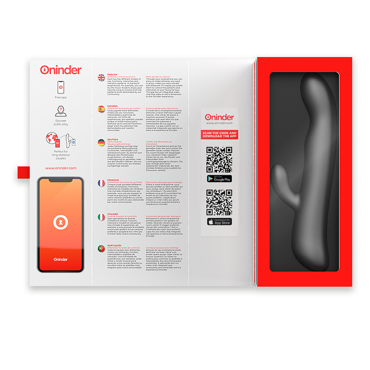 Vibrador Rabbit com App ONINDER OSLO | Rotação e Vibração 6